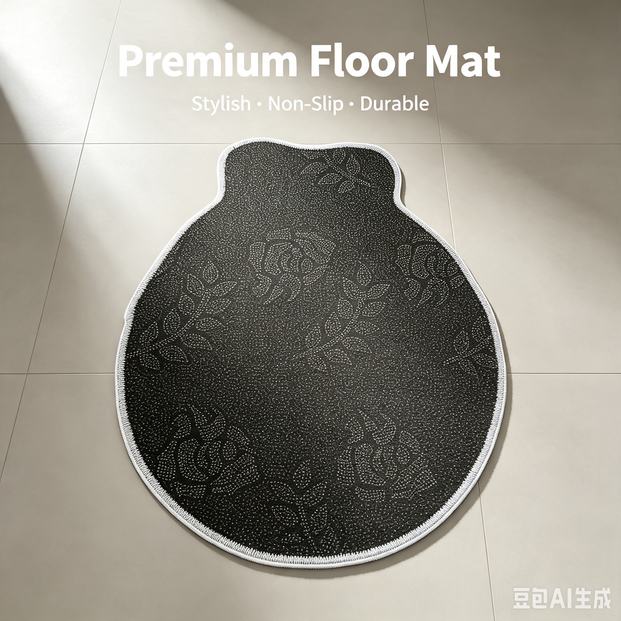 Premium Stylish Floor Mat – Non-Slip, Durable & Decorative